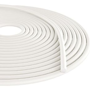 Storystore Backer Rod, 1/4" Diameter x 16.4' Length Gray EPDM Rubber Caulk Saver for Gaps and Weather Stripping Door Seal, Concrete Expansion Joint Filler