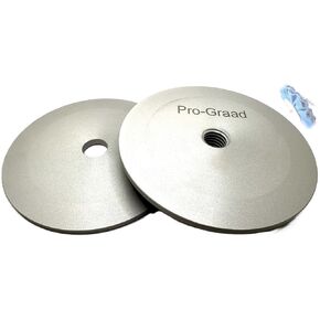3" Aluminum Quick Centering Insertable Safety Flange for Airway Buffing & Polishing Wheels Without Center Plates, Self-Tightening, use with 5/8"-11 Threaded Tools & 3" Center Airway Buffs
