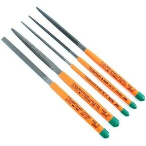 Tsubosan Hand tool Workmanship file set of 5 ST-06 from Japan