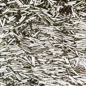 2.5 LB Stainless Steel Tumbling Media Pins for Case Tumbling - 0.039" Diameter, 0.255" Length