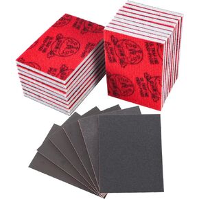 36 Pcs 320-2500 Grit Sanding Sponge, Ultra Fine Sanding Sponges Pads, Soft Foam Sand Block Wet Dry Sandpaper for Model Drywall Metal Wood Furniture Polishing