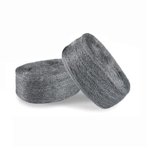 Sukh Steel Wool 0000 10oz(20ft) - 0000 Steel Wool for Glass Fine Steel Wool Pads for Chrome or Wood Polishing Weep Hole Covers for Brick Walls Fill Fabric Metal Fabric Pad Mice Control