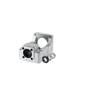 Motor Mounting Bracket and BK12 Bearing End Support Block for Nema 23 Stepper Motor and Ball Screw 16mm Ballscrew SFU1604 SFU1605 SFU1610 as CNC Kit Parts