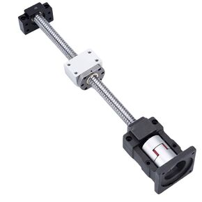 16mm CNC Ballscrew Kit SFU1605 RM1605 Anti-Backlash Ball Screw, L 39.37 in/1000mm + Nut + BK/BF12 Bearing End Block Supports + Coupler + Nut Housing+ Motor Bracket for Nema 23 Stepper Motor