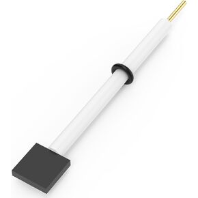 Graphite Rod Nickel Electrode, 10x10x3 mm Laboratory Electrolytic Cell Nickel Electrode with PTFE Body Compatible with Labasics Electrolytic Cell in Saudi Arabia