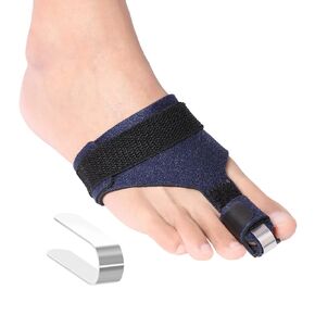 Toe Splint for Broken Toe, Hammer Toe Corrector for Women & Men, Toe Straightener for Crooked Toe, Claw Toe, Bent Toe, Mallet Toe, Broken Toe Brace for Second Toe to Pinky Toe Support, M