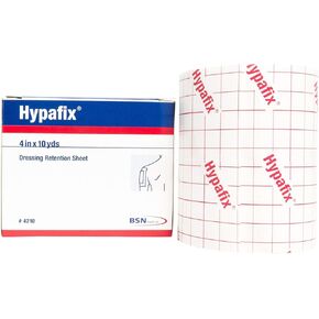 Hypafix Dressing Retention Tape 4" x 10 Yards, 1 Roll