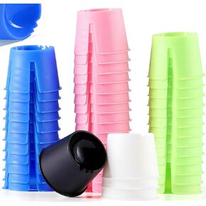 JMU Dappen Dish Dental Disposable, 100pcs, Assorted Colors