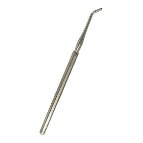 Mall Probe and Seeker, All Steel, Angular Semi-Blunt Tip, 6 in, Silver