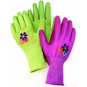 MAGID Al314T Allegro Ultra Grip Gardening Glove, 7/Small, Color Varies (6 Pair)