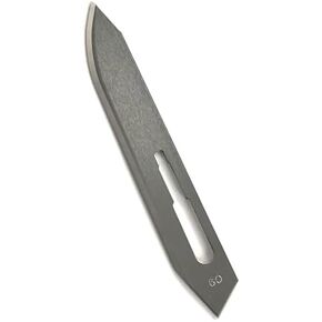 #60 Stainless Steel Scalpel Blades - Compatible with Havalon Piranta - 100 Pack of No. 60 Blade