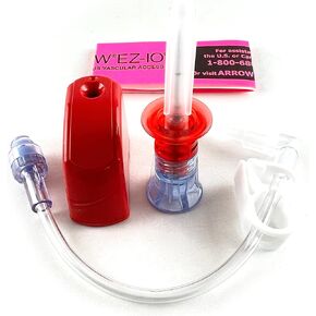EZ-IO Compatible IO Needle Trainer 15-Gauge 25mm Intraosseous Needle for Medical Instructors Teaching Vascular Access Device Skills Station