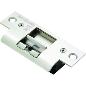 Seco-Larm SD-995C-D3Q No Cut Door Strike, Field-Selectable for Fail Safe or Fail-Secure Operation, 1500 lbs. (680Kg) Static Strength, Suitable for Office-Type Applications, Non-Polarized Connection