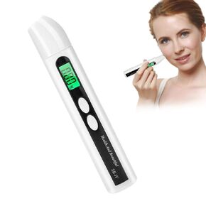 Digital Monitor For Skin,Skin Tester, Digital LCD Skin Face Oil Analyzer Face Skin Sensor Tester Oil Det