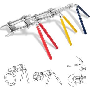 3 Pack Hydraulic Seal Installation Tools, Hydraulic Cylinder Piston Repair Seal Kit, U-Cup Rod Seal Installation Tool Kits Upgraded Seal Twistor Install Tool Set