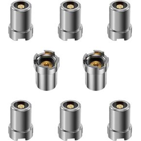 Thread Adapter, Adapters,Thread Screw Converter, Soldering Iron Ring Adapters Connector Repair Accessories for Electronic Equipment (8pcs)