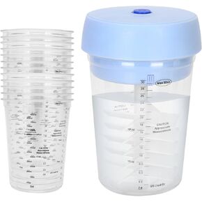 Auto Resin Mixer, auto Electric Resin Mixer, auto Electric epoxy Mixer, Automatic epoxy Resin Mixer, Electric Resin Stirrer, Electric Stirrer for 24Fl Include 10pcs 32oz Mixing Cups