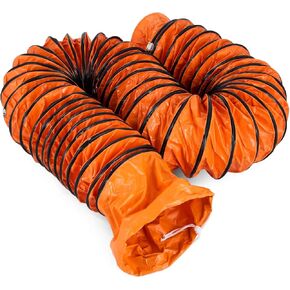 Mophorn 32ft Duct Hosing PVC Flexible Ducting Hose for 12inch Utility Blower Ventilation Fan Exhaust Fan