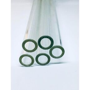 Lc Glass 4 Inch Long 6 Piece Premium Borocilicate Glass Tubes 12 Mm Od 2 Mm Id Wall