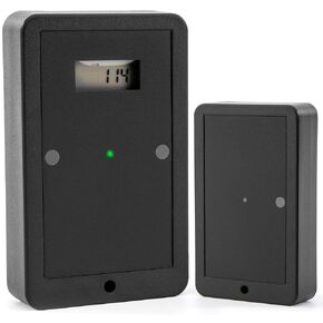 People Counter with Display - Bi-Directional Customer Counter Completely Wireless & Battery Operated - Accurate Automatic Door Counter for Retail & Other Applications - Easy to Use Person Counter