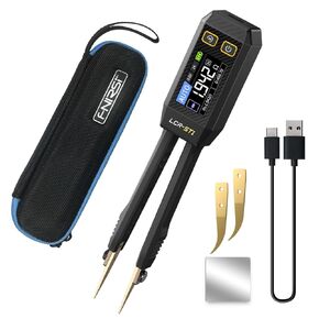 LCR-ST1 Mini Smart Bridge Tweezer LCR SMD Tester Resistance Capacitance Inductance Continuity Diode Test Measurement Tools