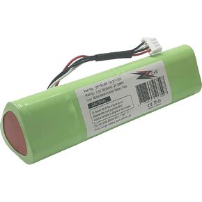 ZZcell® Battery Replacement for Fluke BP190, BP-190, B11432, 677390 Scopemeter 192, 192B, 196, 196B, 196C, 199, 199B, 199C Analyzers 433, 434, 435, 190M, 7.2V 3600mAh
