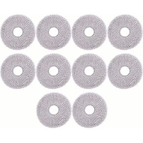 10pcs Mop pads for Ecovacs DEEBOT X1 Omni X1 Turbo T20 Omni T10 Omni X2 Omni Complete T30S N30 Pro Omni N30 Omni T30S AI T30S Pro T30S CARE X5 PRO Omni Yeedi m12 pro+ Deebot Mopping Pads