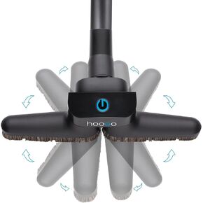 hoogo flipflop Canister Vacuum Cleaner Floor Nozzle - Universal Vacuum Attachment 1.37/1.25", Suitable for all Floor Vacuum Cleaners, Hard Floor Nozzle Accessory with Integrated Furniture Protector in Saudi Arabia