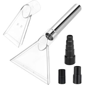 Shop Vac Extractor Attachments with 2-1/2" & 1-7/8" & 1-1/4" Three Adapters Auto Detailing Vacuum Head Extraction Wet Dry Vacuum Vac Extractor Attachment for Upholstery Carpet Car Detailing