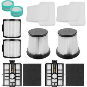 IW3511 IW1111 HEPA Filters Replacement Parts For Shark IW3511 Detect Pro Lightweight Cordless Stick Vacuum Cleaner. For Shark Detect Pro Auto-Empty System Portable Handheld Attachment Washable Kits.