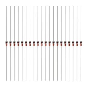 (120Pcs) 1N4148 Rectifier Diodes, 0.2A 100V DO-35 Axial Diodes, 200mA 100Volt Electronic Silicon Diodes