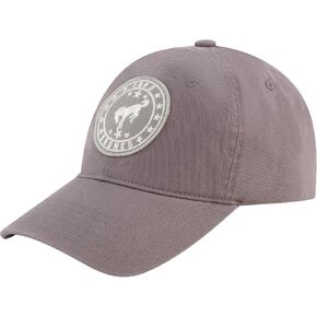 Concept One Ford Mustang Cotton Twill Baseball Cap, Logo Adjustable Snapback Baseball Hat with Curved Brim, Navy, One Size