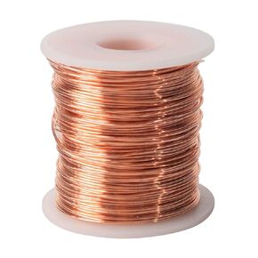 99.9% Soft Copper Wire,10 Gauage(2.6 mm),1 Pound 30ft Spool Pure Copper Wire for Jewelry Making, Beading,Electroculture