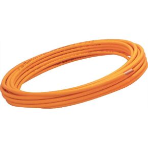 DG06050 Coated Copper TUBING, Orange, 3/8 in. OD X 50 FT