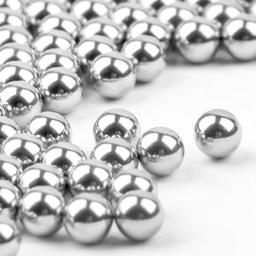 225 PCS Paint Mixing Balls, 4mm/0.16" Nail Polish Mixing Balls Mixing Agitator Balls, 316 Stainless Steel Nail Polish Shaker Bearing Balls Metal Balls for Mixing Nail Polish Model Paints