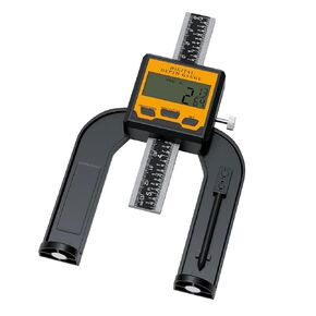 Digital Depth Gauge Mini Digital Height Gauge 60mm Wide Aperture & Accurate to 0.1mm, Used for Horizontal & Vertical Measuring for Woodworking, Metalworking, Automotive Maintenance, etc.