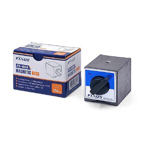 Magnetic Base Holder Bed, on/Off Switch, M8x1.25 Tapped Hole (FS-80A)