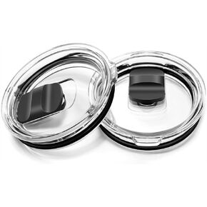 20 oz Tumbler Lid for YETI Magnetic Slider Replacement Lids 2Pack, Compatible for Yeti 20 oz Tumbler, 10/24 oz Mug, 10 oz Lowball, Travel Spill Proof Cup Lids Covers
