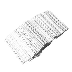 Marking Block Terminal Digital Label Printing 10 Numbered Strips Easy Pieces Cutting 91 Disconnect Blocks