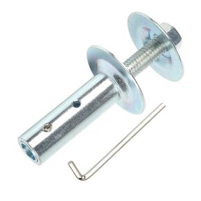 Shaft Arbor Extension 1/2" and 5/8"/ Motor Arbor Threaded Shaft Adapter Longer Version for Buffing Grinding Wheels/For Bench Grinder - Right 1 Pack