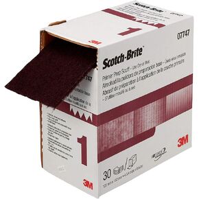 Cubitron Scotch-Brite Primer Prep Scuff 07747, 4-3/4 in x 15 ft
