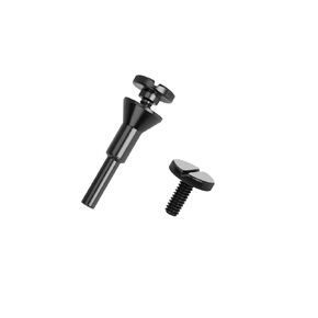 Cut-Off Wheel Mounting Mandrel for Type 1 Cutting Wheels 3/8" & 1/4" Arbor 1/4" Shank Stem 2 Pack