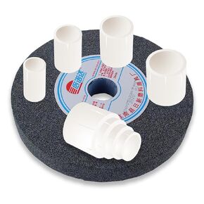 Reducing Bushing Adapters for Bench Grinding Wheels 8 PCS(2 Sets) Arbor Adapters 1" Thick from 1-1/4" to 1", 3/4", 5/8"