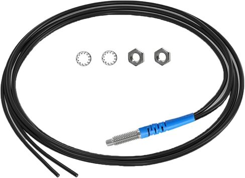 مستشعر الألياف البصرية FR6Y10، ألياف بصرية رقمية عاكسة منتشرة، طول الخط 1000 مم، مستشعر مسبار M6، مسافة الكشف 0-70 مم in Kuwait
