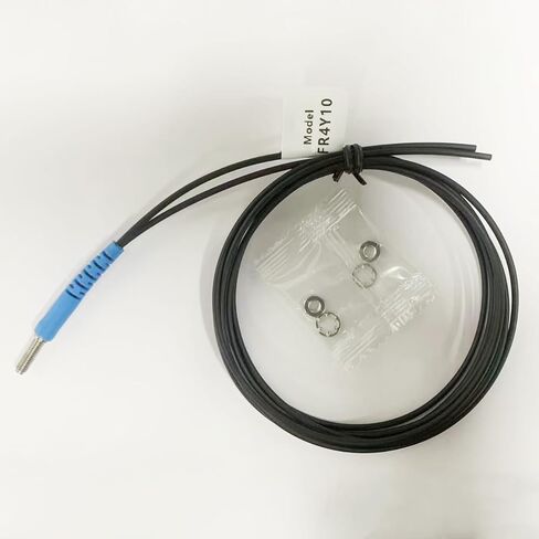 مستشعر الألياف البصرية FR6Y10، ألياف بصرية رقمية عاكسة منتشرة، طول الخط 1000 مم، مستشعر مسبار M6، مسافة الكشف 0-70 مم in Kuwait