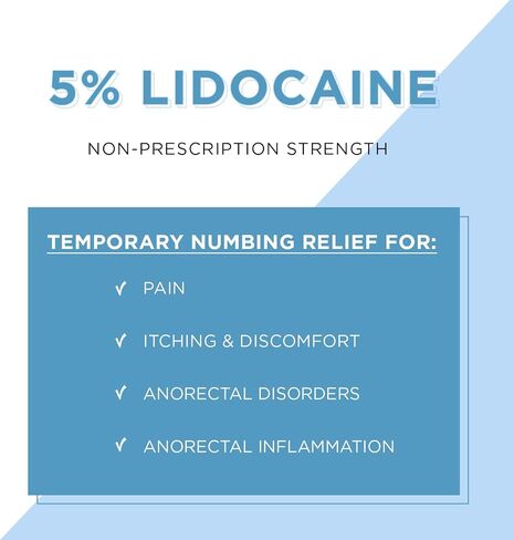 Numb Master 5% Lidocaine Topical Numbing Cream with Aloe, Vitamin E, 1 Oz Maximum Strength Topical Anesthetic Cream Pain Relief Cream for Hemorrhoid with Child Resistant Cap in Saudi Arabia