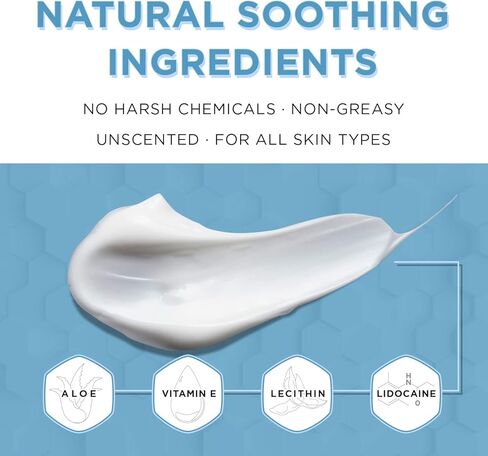 Numb Master 5% Lidocaine Topical Numbing Cream with Aloe, Vitamin E, 1 Oz Maximum Strength Topical Anesthetic Cream Pain Relief Cream for Hemorrhoid with Child Resistant Cap in Saudi Arabia