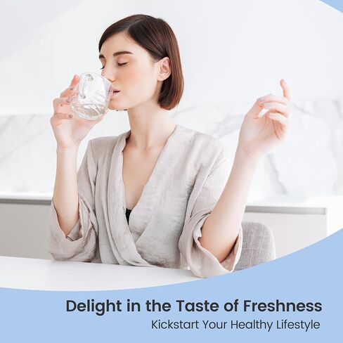 بديل AQUA CREST لفلتر مياه Brita®، والأباريق والموزعات، وOB03 الكلاسيكي، وMavea® 107007، وأكثر من ذلك، فلتر مياه إبريق معتمد من NSF، مزود فلتر لمدة عام واحد، عدد 6 in Kuwait