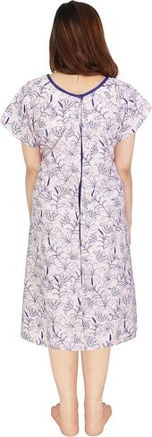 NY Threads Women's Hospital Gown Soft and Stylish Patient Gown in Kuwait