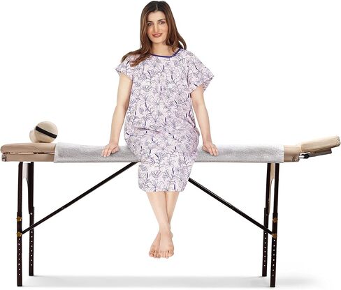 NY Threads Women's Hospital Gown Soft and Stylish Patient Gown in Kuwait